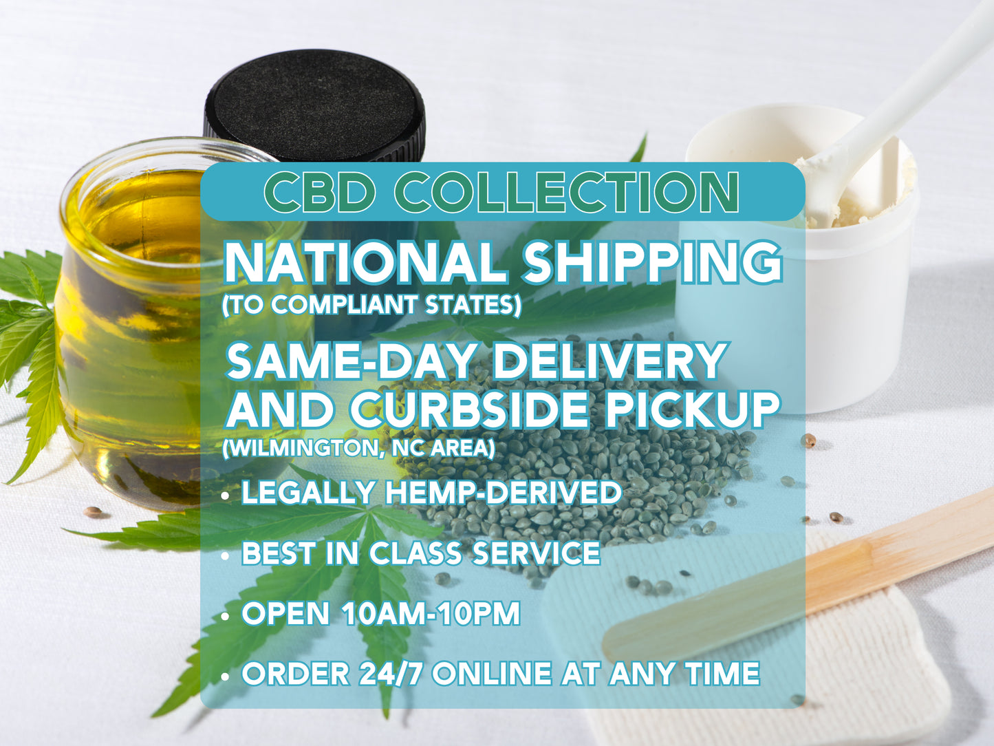CBD Gummies, Edibles, Flower, Prerolls, Vape Carts, Tinctures, Dog Treats | Delivery Pickup Wilmington NC | Nationwide Shipping Online Dispensary