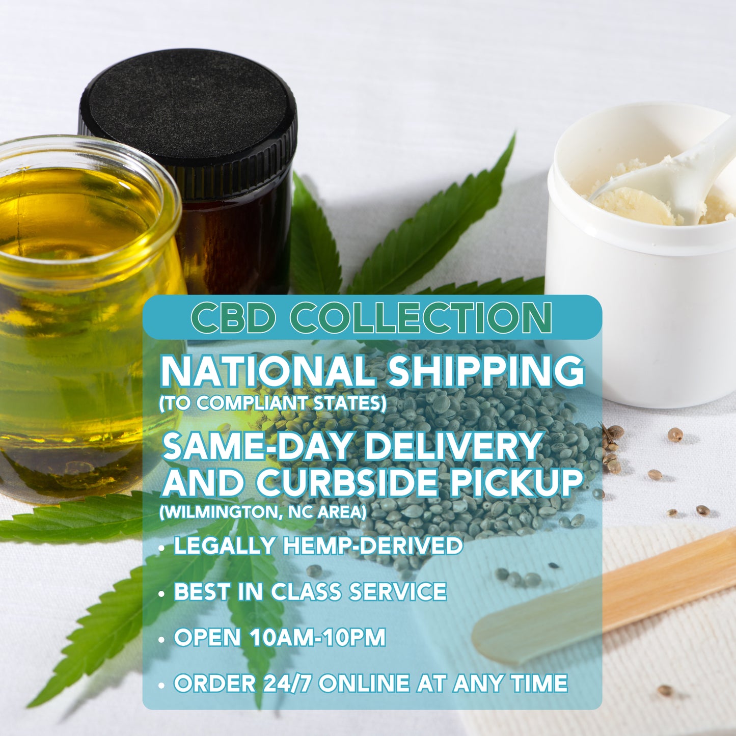 CBD Gummies, Edibles, Flower, Prerolls, Vape Carts, Tinctures, Dog Treats | Delivery Pickup Wilmington NC | Nationwide Shipping Online Dispensary