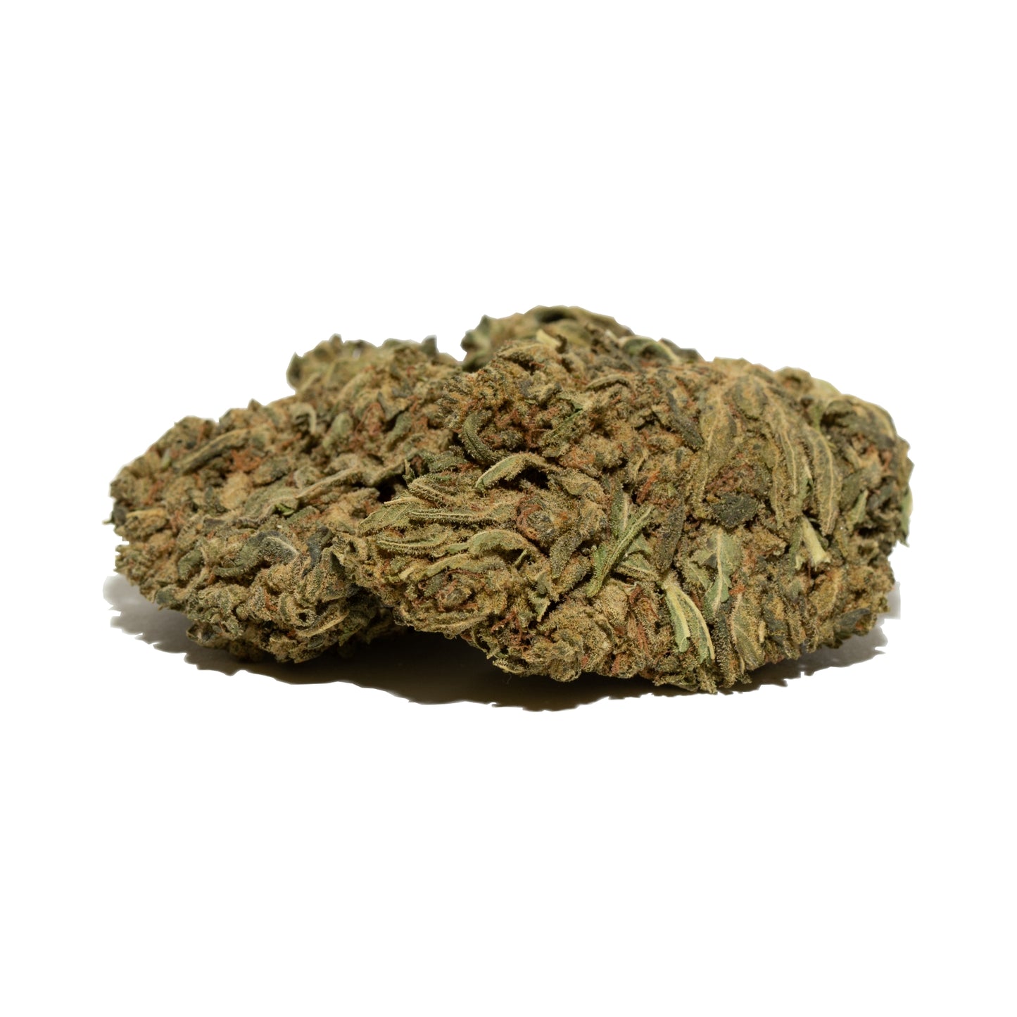 Close-up view of the Sour Space Candy CBD Hemp Flower, organically grown in the mountains of Nevada, showcasing its rich trichome structure.